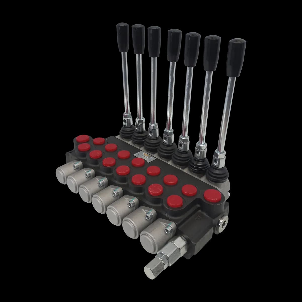 COMANDO HIDR MONOBLOCO 55L-7 ALAVANCA 200BAR H7P40F-OT - 019424