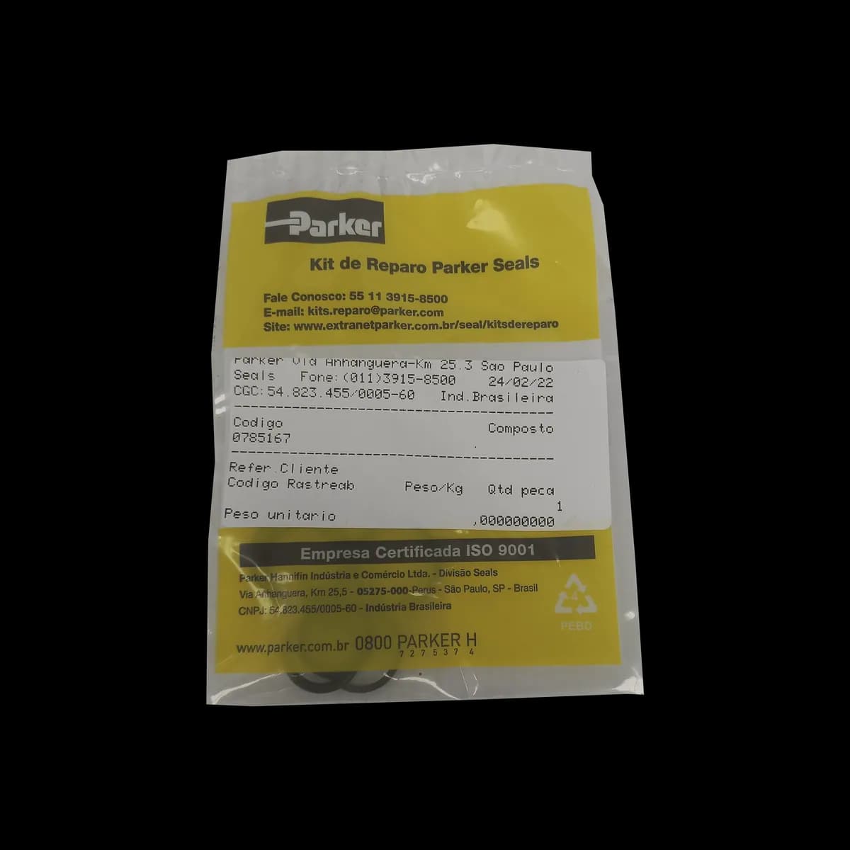 KIT VEDAÇAO CORPO CENTRAL ML15 - 003868