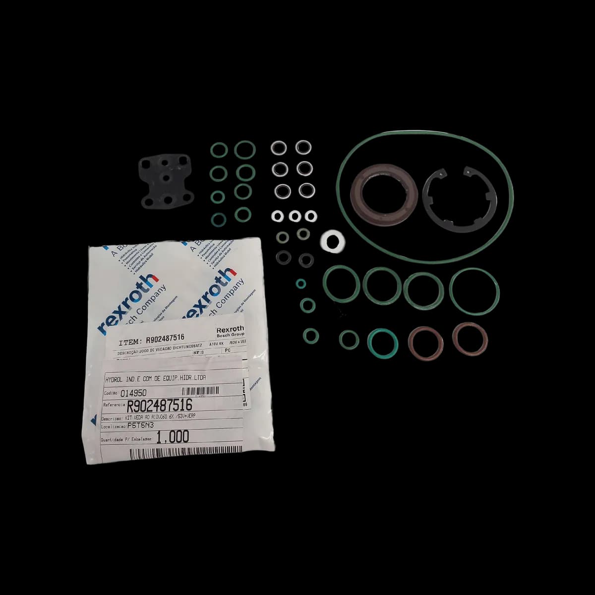 KIT VEDAÇAO A10VO60 6X /53V+VERP - 014950