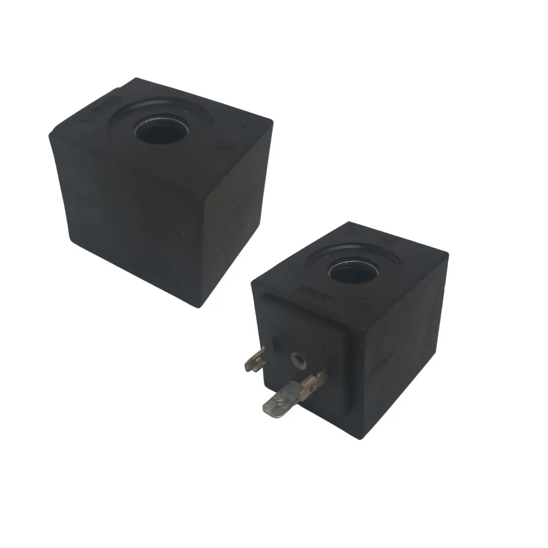 BOBINA DO SOLENOIDE 12VDC 20W - QUADRADA MODELO ANTIGO FURO - 017812
