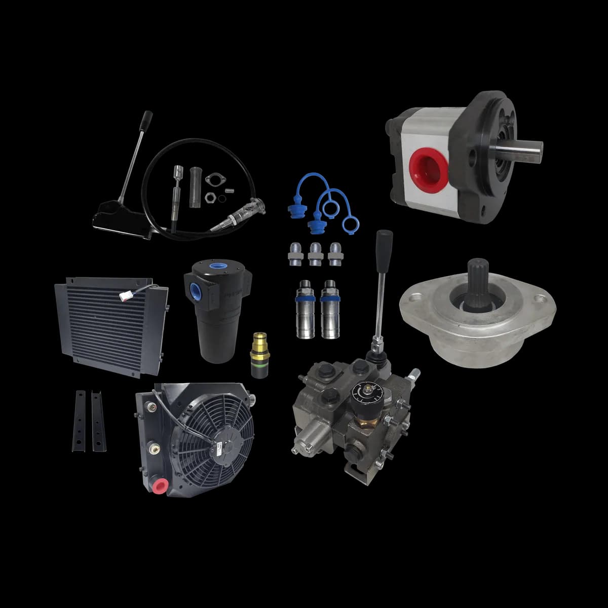 KIT FLUXO CONT 1 EST C/ RADIADOR/ENG/FP20 - 019725