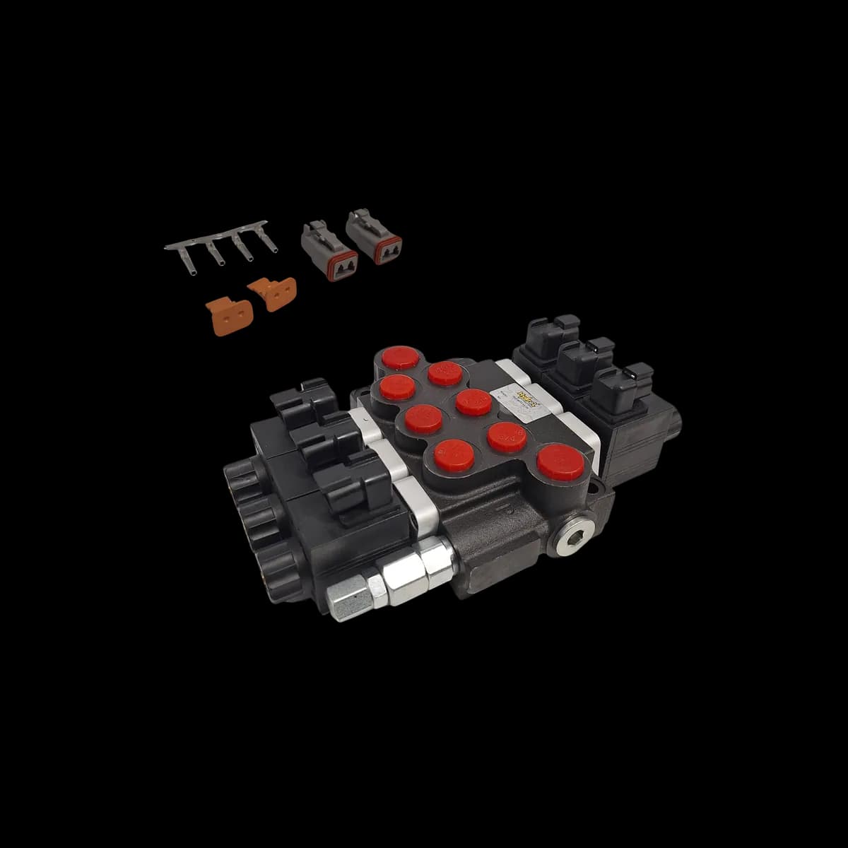 COMANDO HIDR MONOBLOCO 55L-3 EST 12V 200BAR - 019964